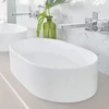 Kép 2/3 - Villeroy & Boch Collaro Ráültethető mosdó Stone White CeramicPlus felülettel 4A1956RW