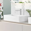Kép 2/3 - Villeroy & Boch Collaro Ráültethető mosdó Stone White CeramicPlus felülettel 4A2056RW