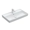 Kép 1/3 - Villeroy & Boch Collaro Beépíthető mosdó Stone White CeramicPlus felülettel 4A3380RW