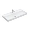 Kép 1/3 - Villeroy & Boch Collaro Beépíthető mosdó Stone White CeramicPlus felülettel 4A33A2RW