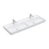 Kép 1/2 - Villeroy & Boch Collaro Beépíthető duplamosdó Stone White CeramicPlus felülettel 4A34D1RW