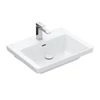 Kép 1/3 - Villeroy & Boch Subway 3.0 Beépíthető mosdó Stone White CeramicPlus felülettel 4A706LRW