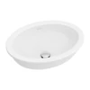 Kép 1/2 - Villeroy & Boch Loop & Friends Alulról beépíthető mosdó Fehér Alpin CeramicPlus felülettel 616131R1