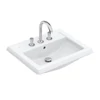 Kép 1/3 - Villeroy & Boch Hommage beépíthető mosdó Fehér Alpin CeramicPlus felülettel 7102A1R1