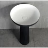 Kép 1/3 - Wellis Pillar Black szabadon álló mosdó WB00444