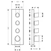 Kép 2/2 - Hansgrohe Axor Starck Organic termosztát modul 12717000