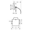 Kép 2/2 - Hansgrohe PuraVida wc papír tartó 41508000