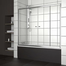 Tolóajtós kádparaván