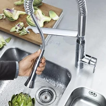 Kihúzható zuhanyfejjel