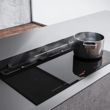 Indukciós főzőlap beépített elszívóval