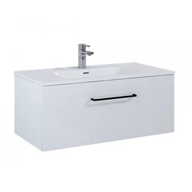 Arezzo Carmel 90cm-es alsószekrény 1 fiókkal magasfényű fehér AR-166933