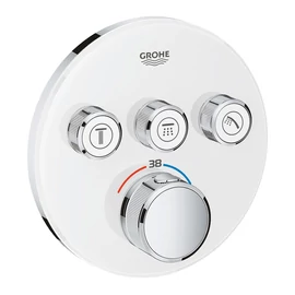 GROHE Grohtherm SmartControl termosztátos színkészlet, fehér üveg 29904LS0