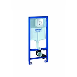 Grohe 38763001 Rapid SL falba épített önhordó WC tartály, króm NYOMÓLAPPAL (38528 tartály+38505 nyomólap)