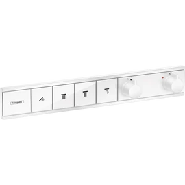 Hansgrohe RainSelect Termosztát falsík alatti szereléshez, 4 fogyasztóhoz, matt fehér 15382700