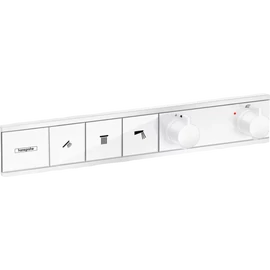 Hansgrohe RainSelect Termosztát falsík alatti szereléshez, 3 fogyasztóhoz, matt fehér 15381700