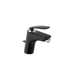 KLUDI Balance egykaros bidécsap lefolyógarnitúrával, mattfekete/króm 522168775