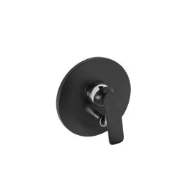 KLUDI Balance falsík alatti egykaros kád/zuhanycsap, mattfekete/króm 526508775