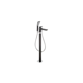 KLUDI Balance egykaros kádtöltő- és zuhanycsap, mattfekete/króm 525908775