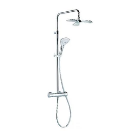 KLUDI FIZZ THERMOSTAT DUAL SHOWER SYSTEM 6709605-00
