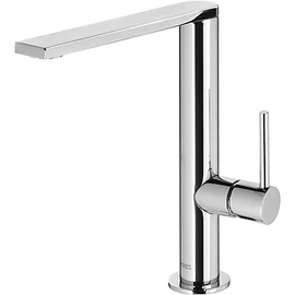 Tres Max-Tres egykaros mosdó csaptelep szögletes kifolyóval 218 mm magas króm 06290502