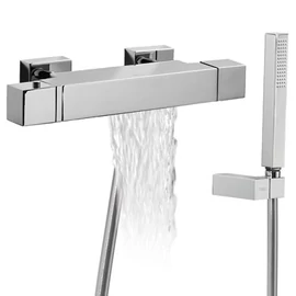 Tres CUADRO-TRES kádtöltő csaptelep zuhanyszettel 1071749