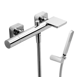 Tres LOFT-TRES kádtöltő csaptelep zuhanyszettel króm 20017001