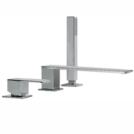 Tres  Cuadro-Tres peremre szerelhető kádtöltő csaptelep beépített kézizuhannyal 00616103