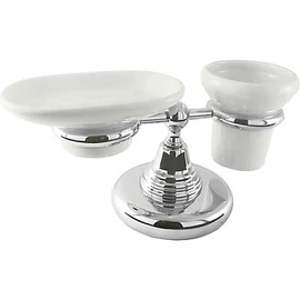 Tres Retro-Tres pohár és szappantartó kerámia/antik réz 5246361351