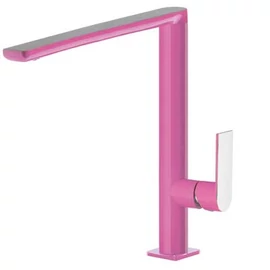 Tres Loft Colors egykaros, álló mosogató csaptelep rózsaszín/króm 20044001FU