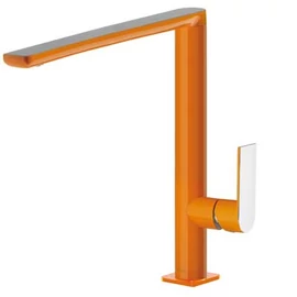 Tres Loft Colors egykaros, álló mosogató csaptelep narancssárga/króm 20044001NA