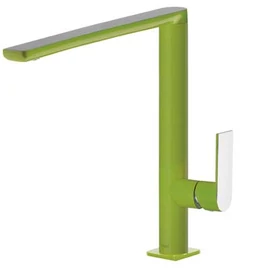 Tres Loft Colors egykaros, álló mosogató csaptelep zöld/króm 20044001VE