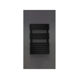 Arezzo Flat Black 800x500mm törölközőszárítós radiátor AR-FB8050