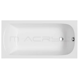 M-Acryl Mira 180x80 cm egyenes kád kádlábbal 12478