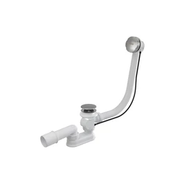 RAVAK X01305 Kád le/túlfolyószett bowdenes vezérléssel, krómozott fedéllel