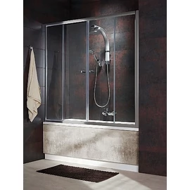 Radaway Vesta DWD kádparaván Króm, 140x150 cm, Átlátszó, 203140-01