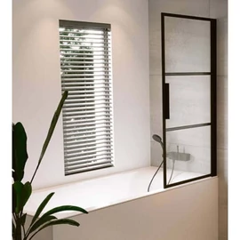 Riho Grid GB501 80 cm kádparaván, fekete jobbos GBB5080002