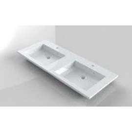 Riho Broni 120x48 cm 2 medence öntött márványmosdó