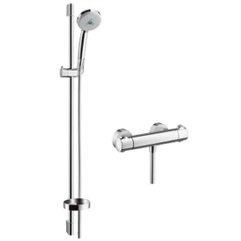 Hansgrohe Ecostat 1001 SL Combi, Croma 100 Multi 3jet kézizuhannyal 27085000