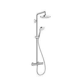 Hansgrohe Croma Select E 180 2jet Ecosmart Showerpipe fehér 27257400