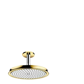 Hansgrohe Raindance Classic 240 Air 1jet fejzuhany 100 mm-es mennyezeti csatlakozással, króm/arany hatású 27405090