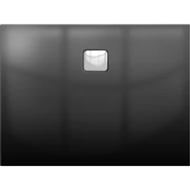 Riho Basel DC24160 414 fényes fekete zuhanytálca 100x90x4,5