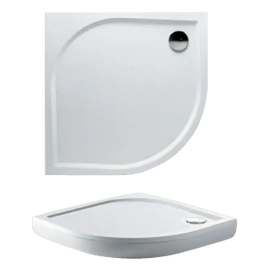 Riho Kolping DB10 öntött márvány zuhanytálca 80x80x3