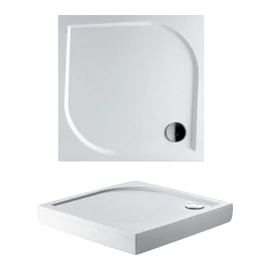 Riho Kolping DB21 öntött márvány zuhanytálca 90x90x3