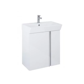 Arezzo PROVO 60 2 ajtós bútor+mosdó szett, mf fehér AR-168349