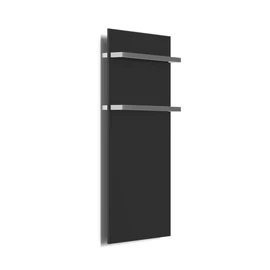 AREZZO design ONYX 2 BLACK MATT elektromos törölközőszárító radiátor AR-ONYX2MBMATT