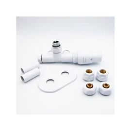 AREZZO design Spearpex radiátor szelep fehér, jobb AR-SPEARPEX-W-R