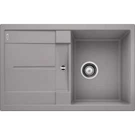 BLANCO METRA 45 S Silgranit mosogató dugókiemelő nélkül, alumetál 513186