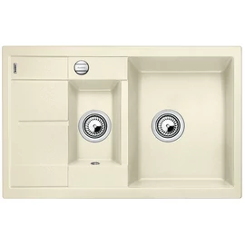 BLANCO METRA 6S COMPACT Silgranit mosogatótál dugókiemelővel (jázmin, #513469)