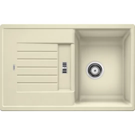 BLANCO ZIA 45S Silgranit mosogató szűrőkosárral (jázmin, #514727)
