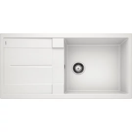 BLANCO METRA XL 6S Silgranit mosogató dugókiemelő nélkül (fehér, #515136)